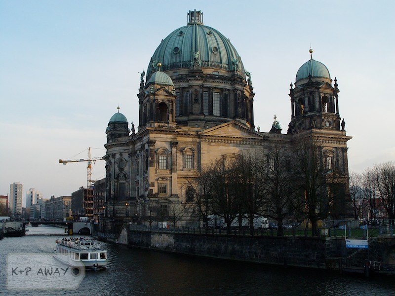 River Spree and Museum Island with Berliner Dom
