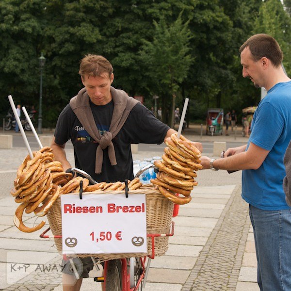 Quick snack - pretzels
