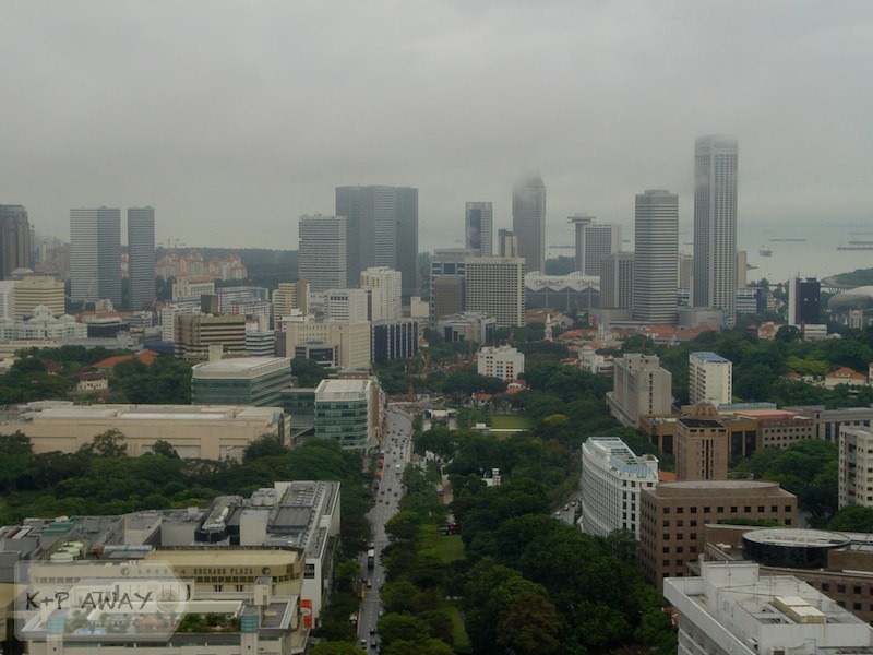 Singapore skyline as of 2003
