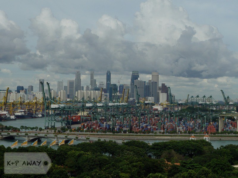 Freight port (cargo) from Sentosa